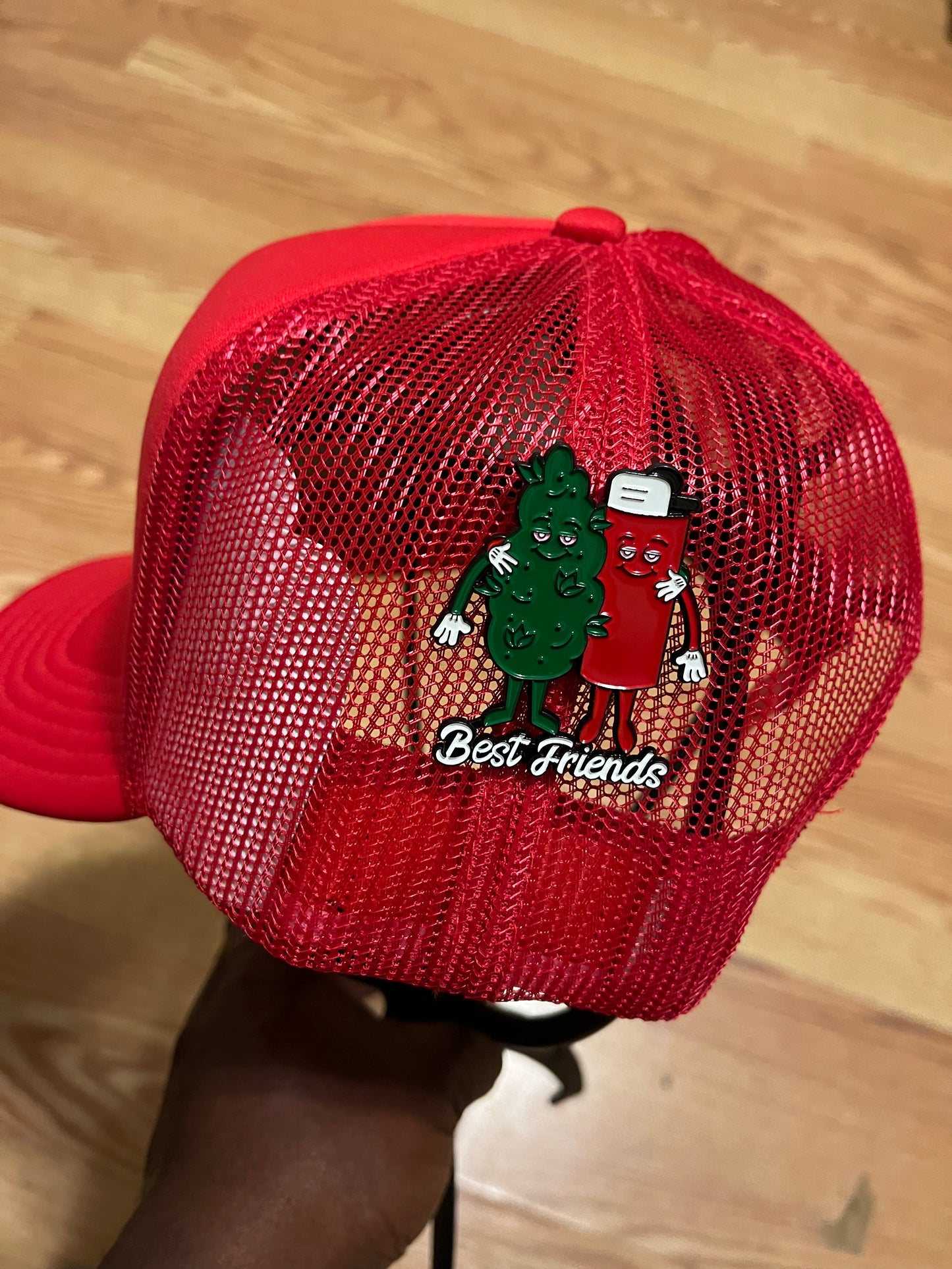 Red Pot Head Hat