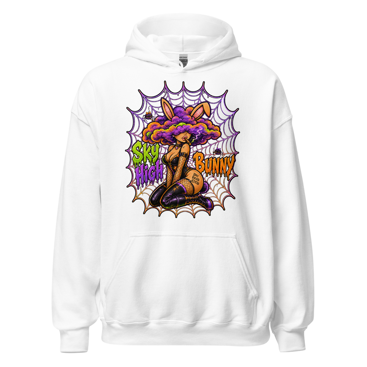 Sky High Bunny Hoodies
