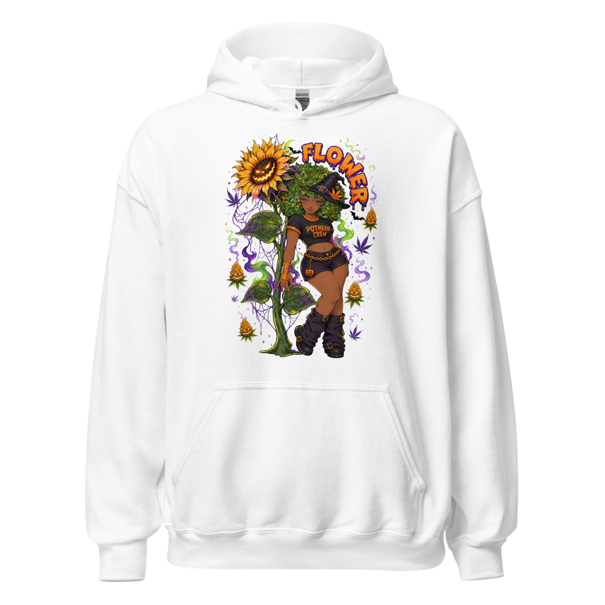 Flower hoodies
