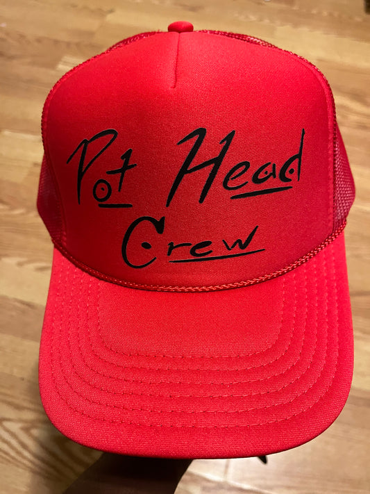 Red Pot Head Hat