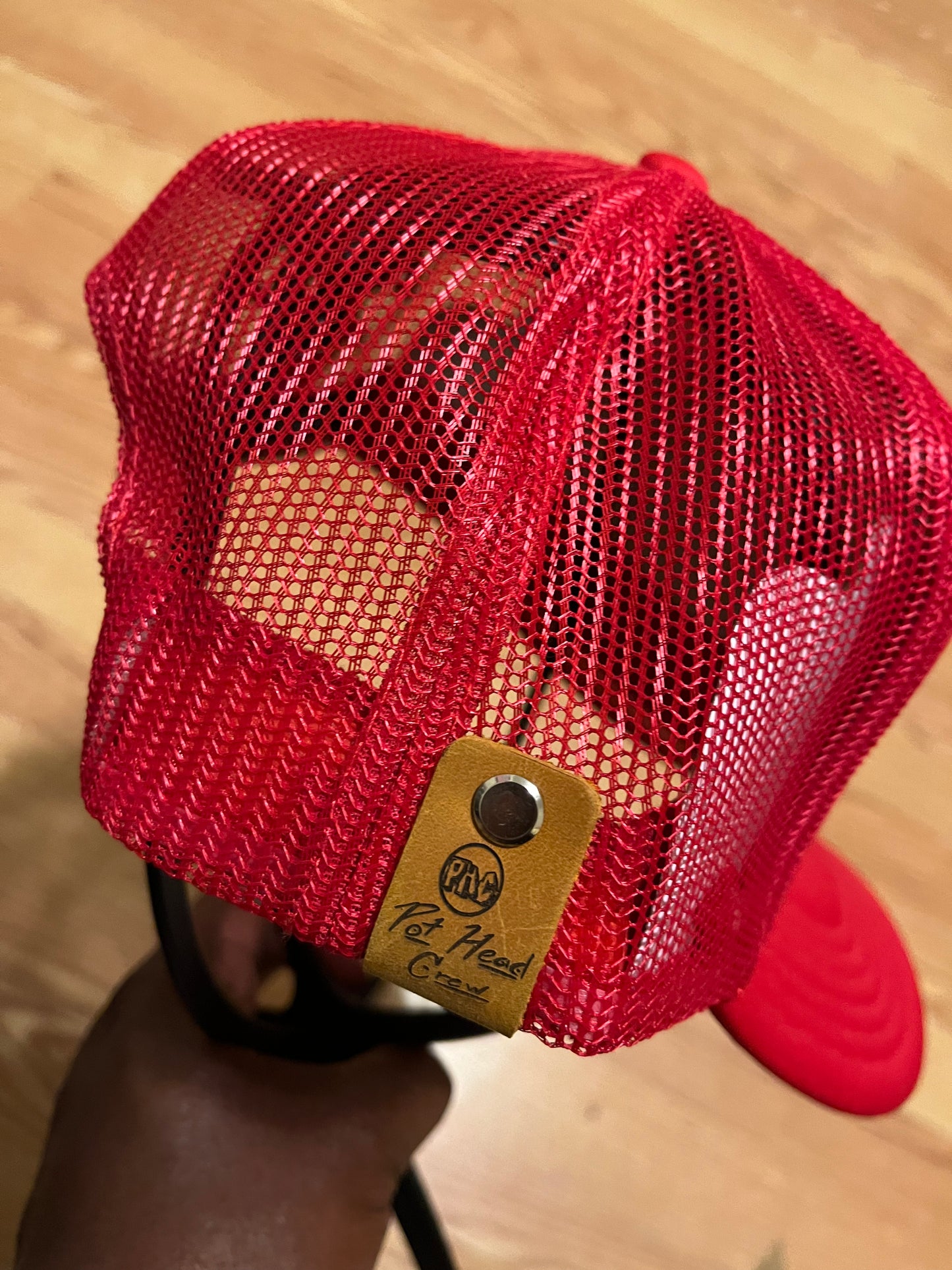 Red Pot Head Hat
