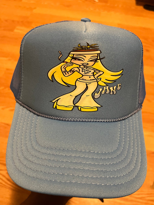 Blue Jane Hat