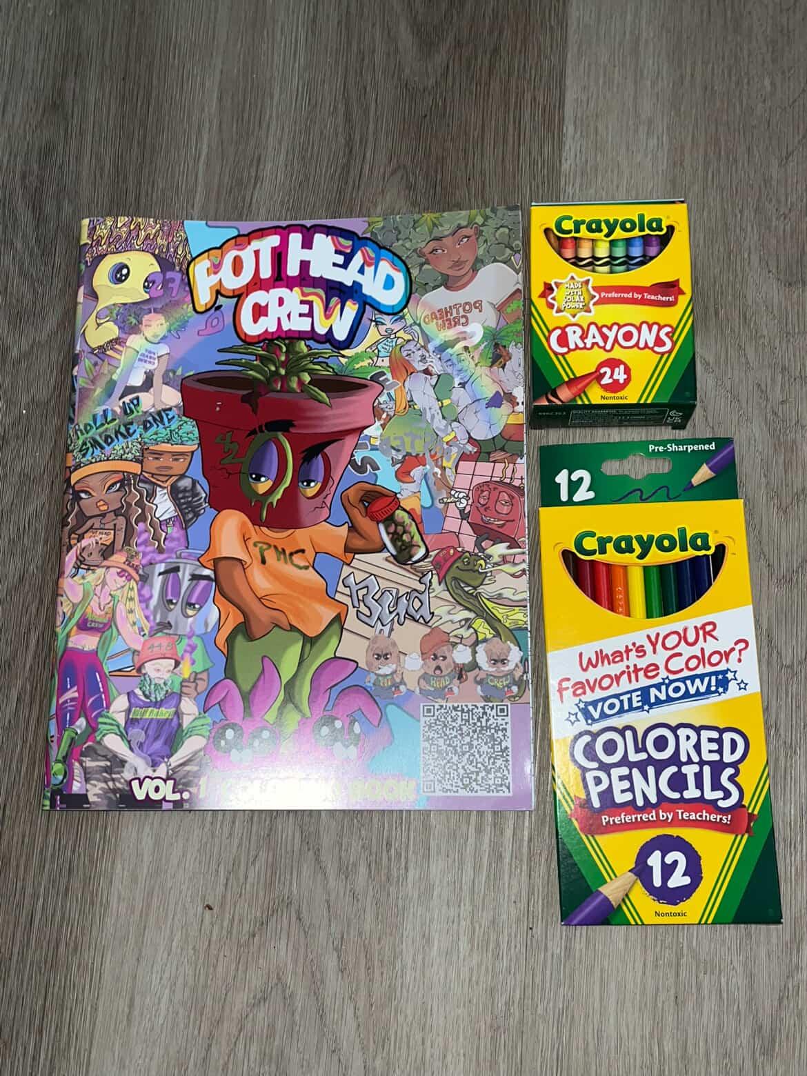 POTHEAD COLORING BOOK