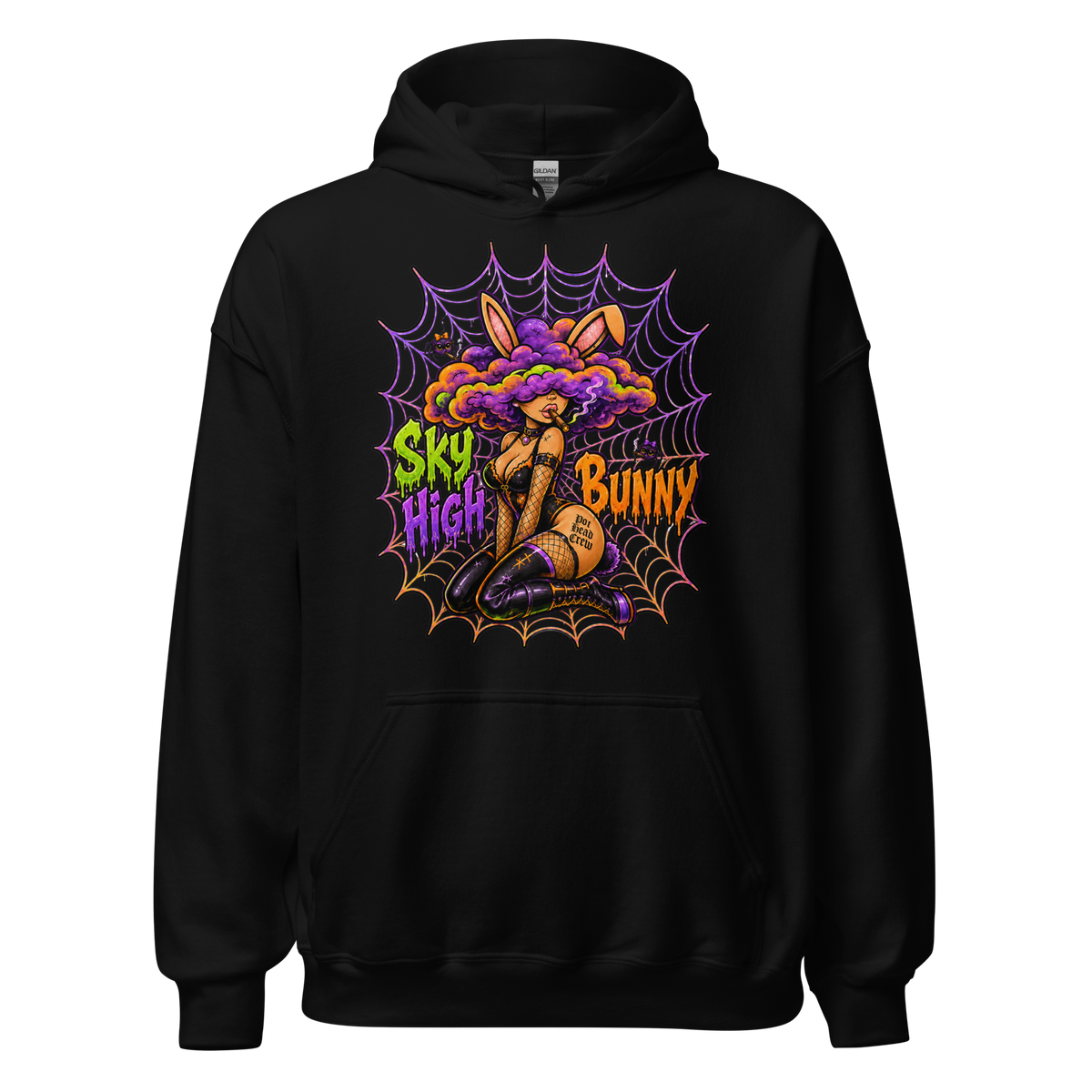 Sky High Bunny Hoodies