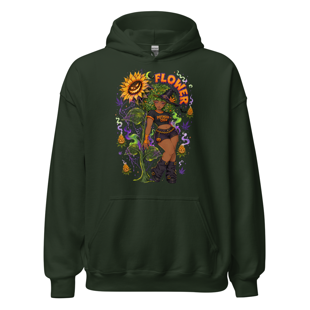 Flower hoodies