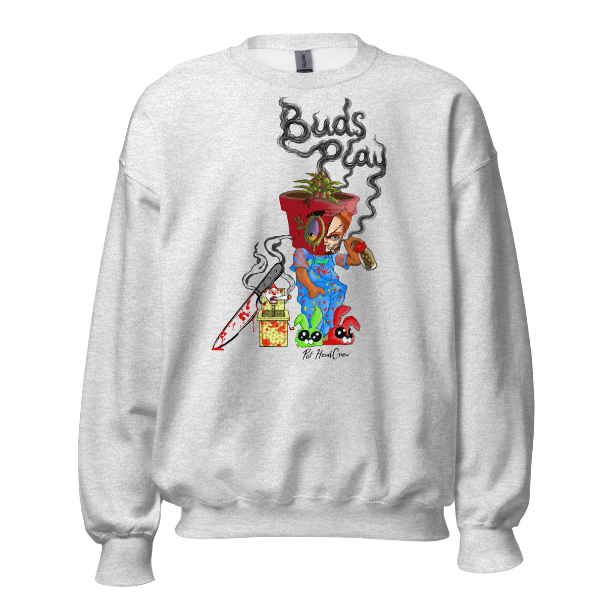 Bud/Chuckie Blk Sweater