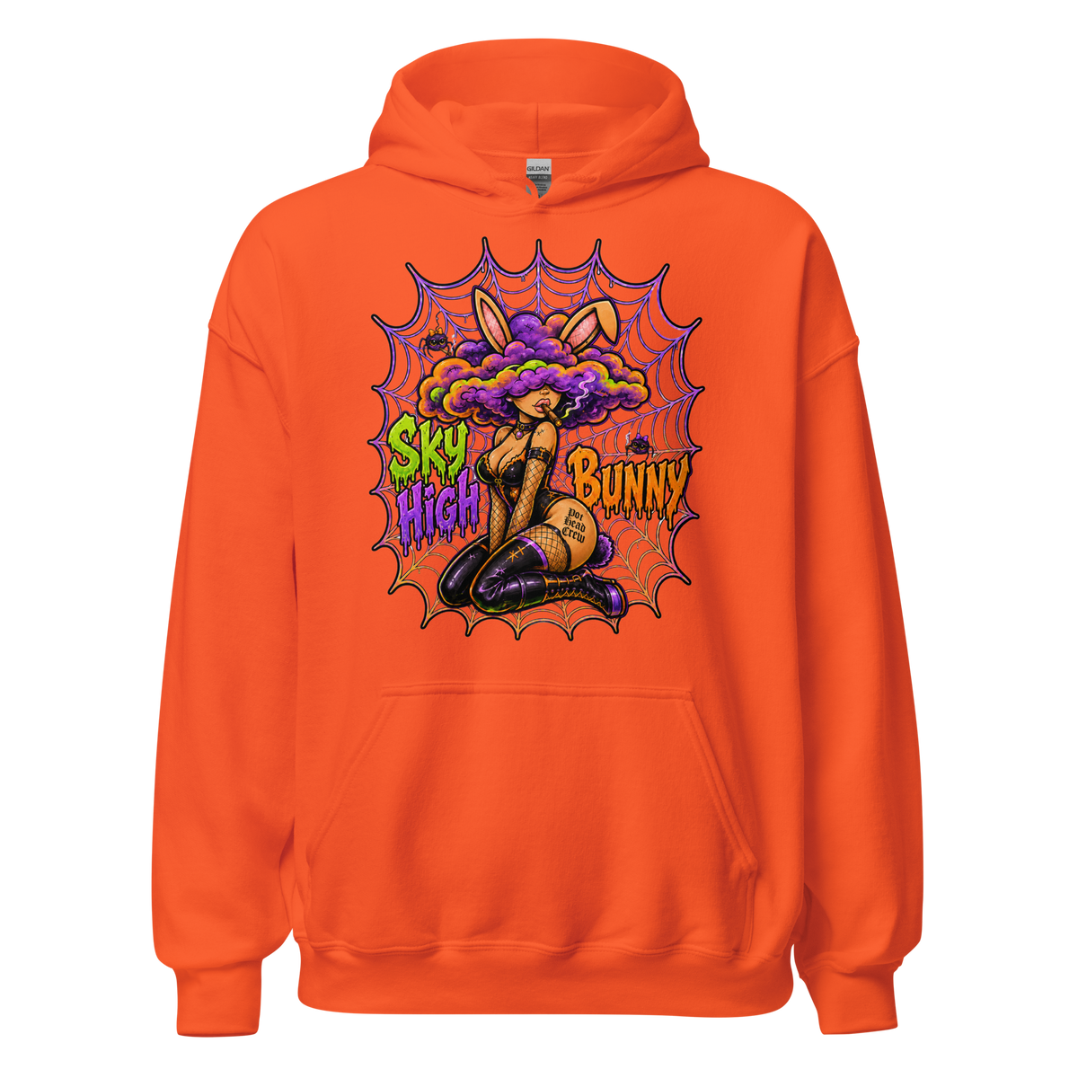 Sky High Bunny Hoodies