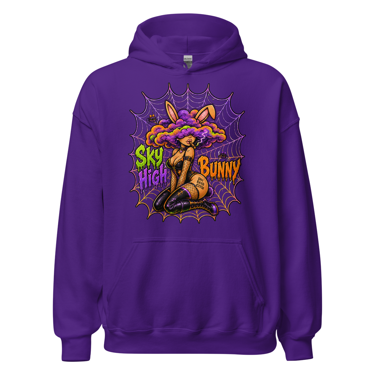 Sky High Bunny Hoodies