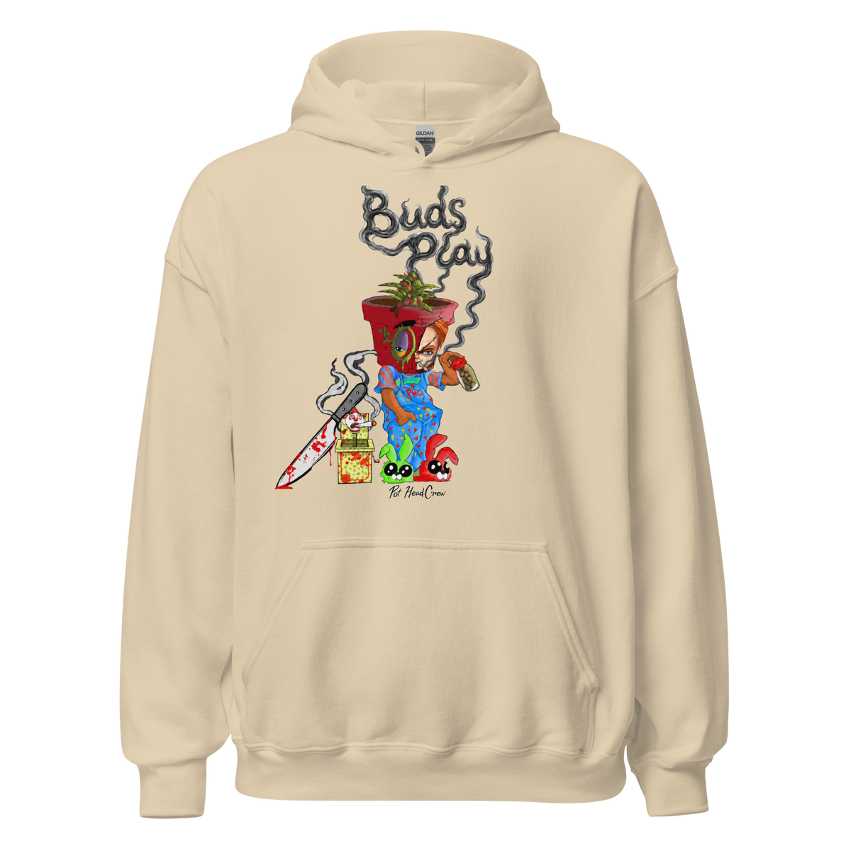 Bud/Chuckie Blk Hoodie