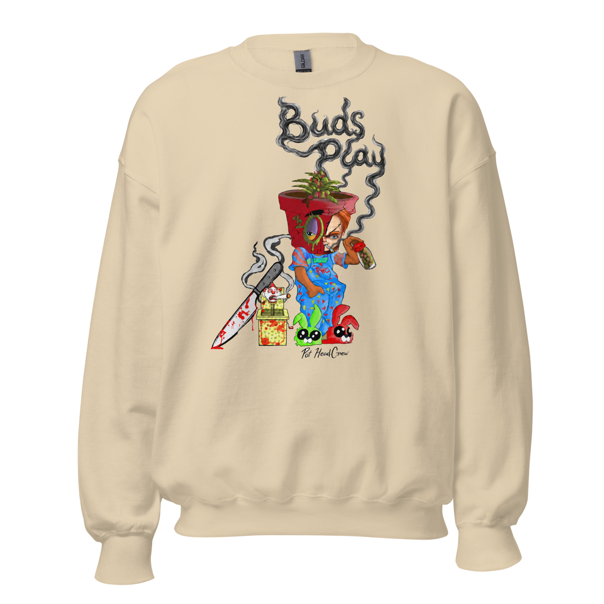 Bud/Chuckie Blk Sweater