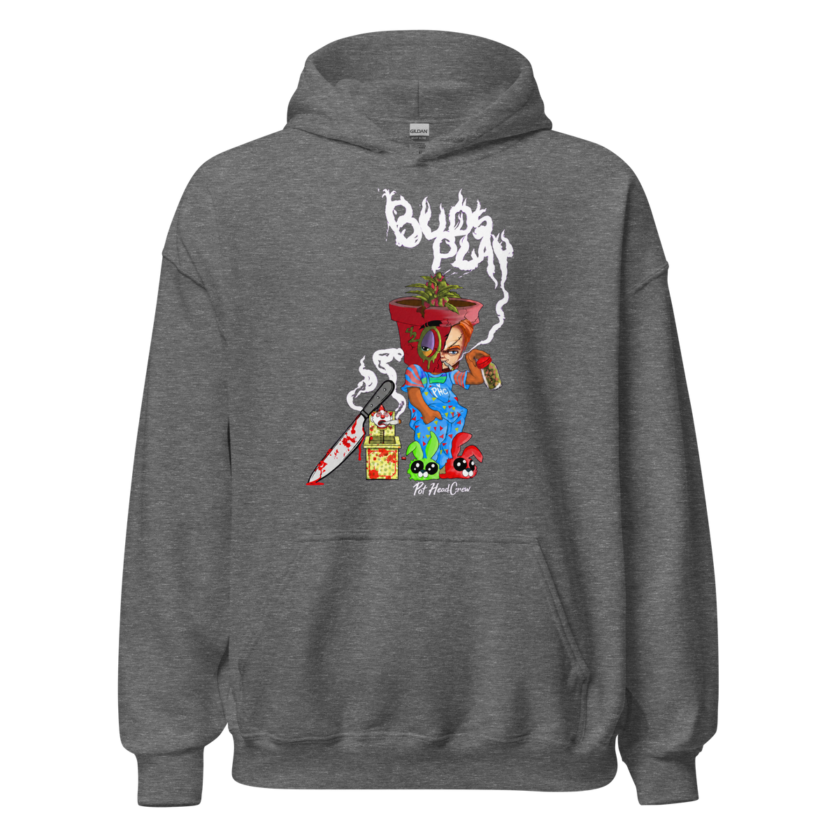 Bud/Chuckie Wht Hoodies