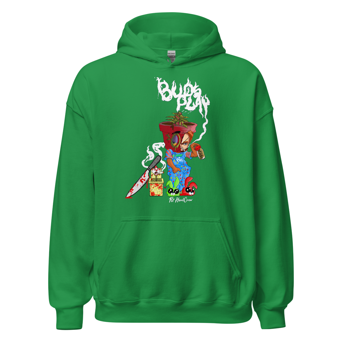 Bud/Chuckie Wht Hoodies