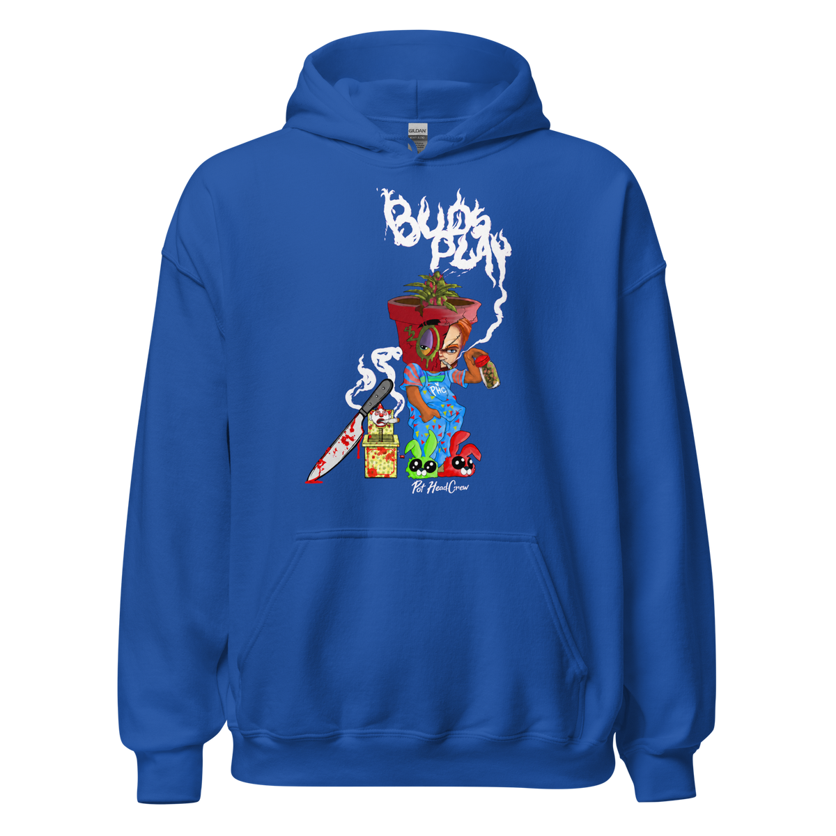 Bud/Chuckie Wht Hoodies