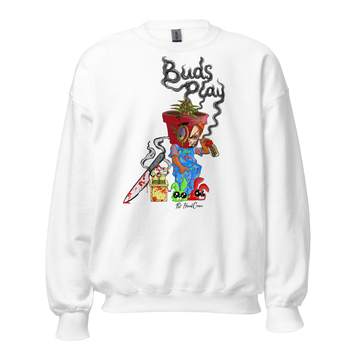 Bud/Chuckie Blk Sweater